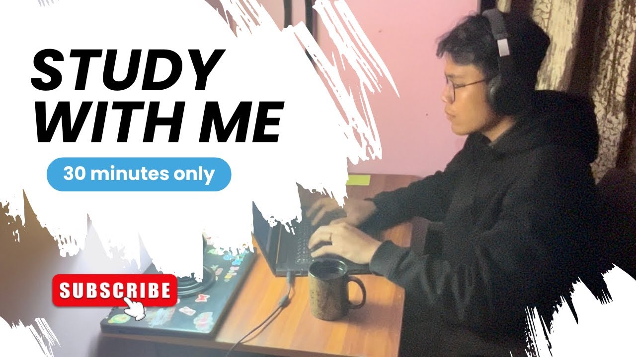 Study Challenge | Productive night | 30 minutes study