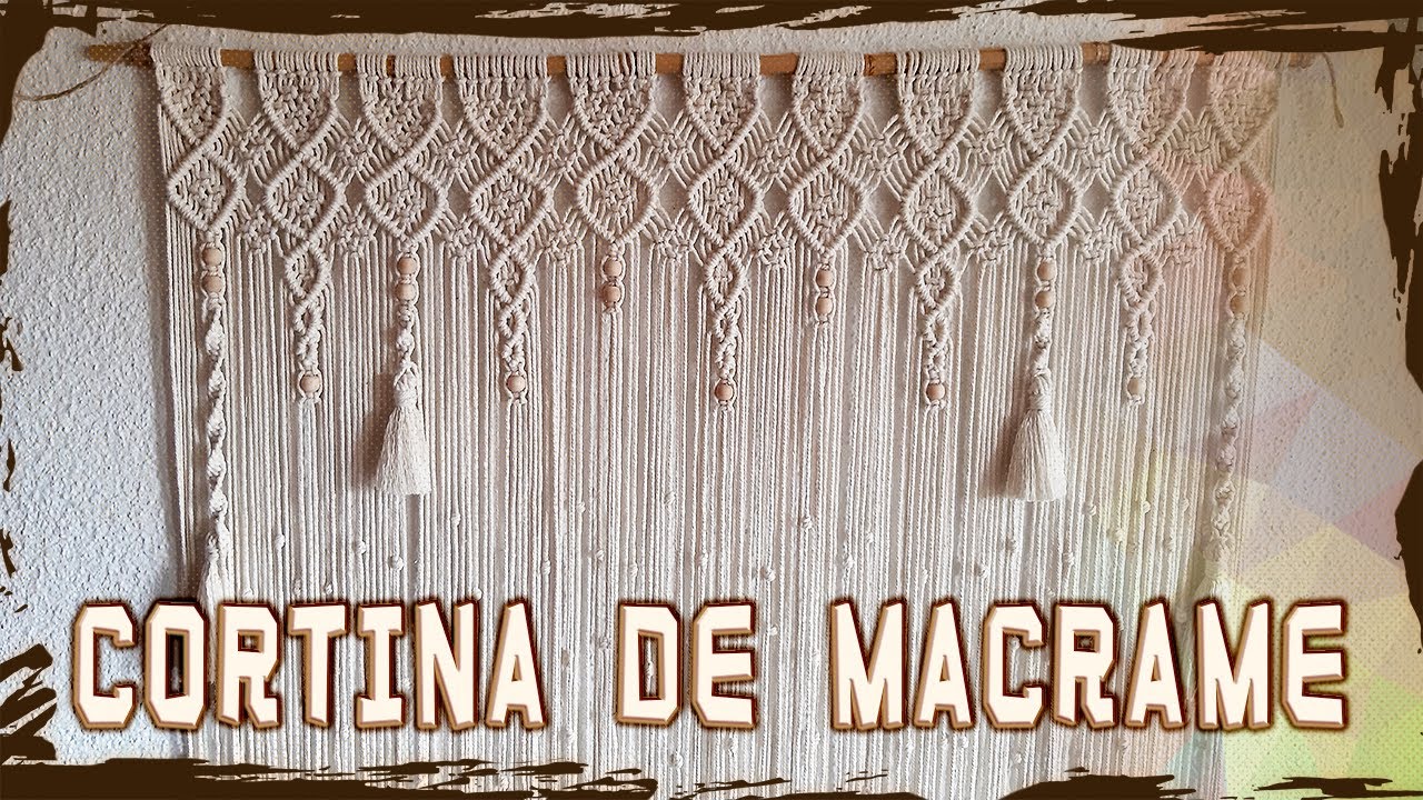 Cortina de Macramé