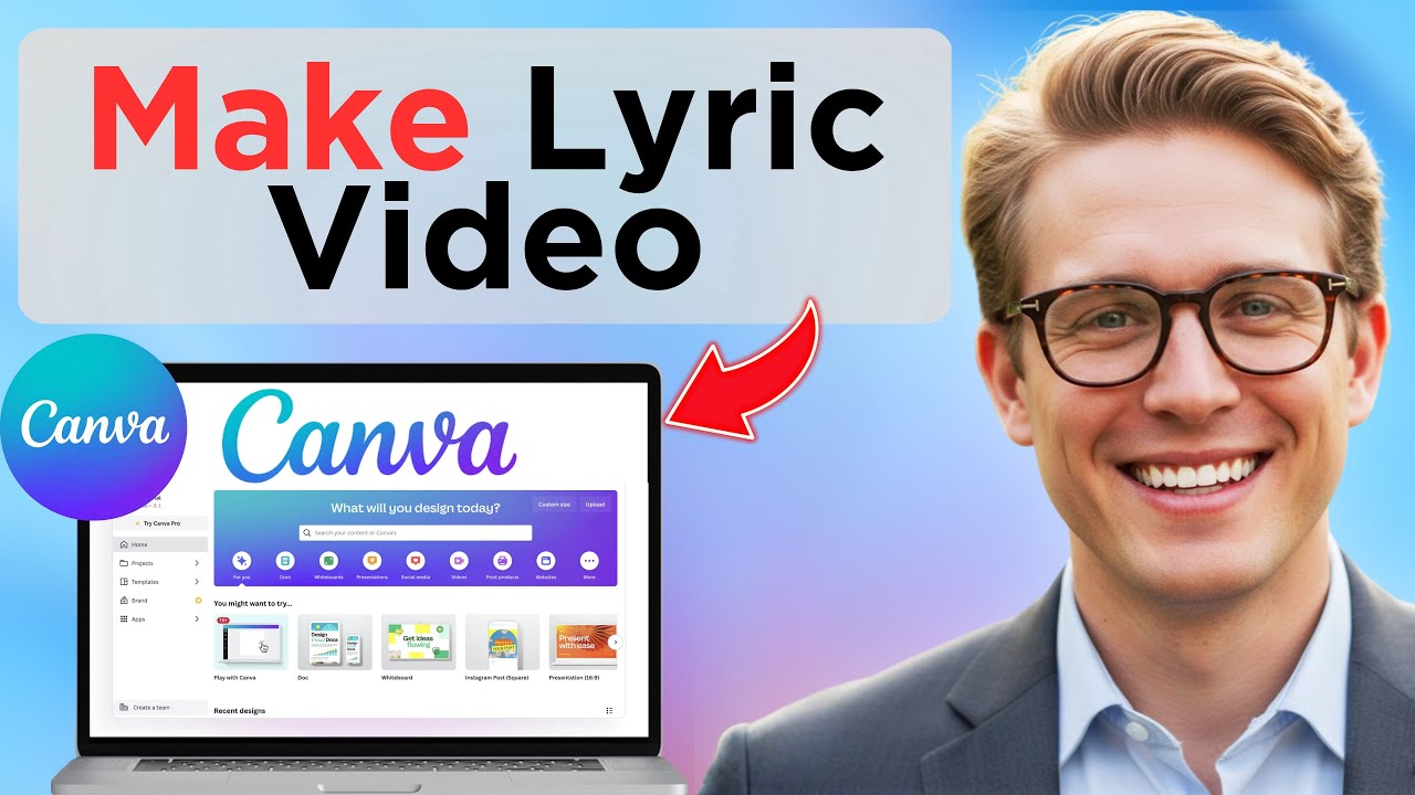 Как создать лирическое видео с помощью Canva | EasyTutorial (проверенное руководство)