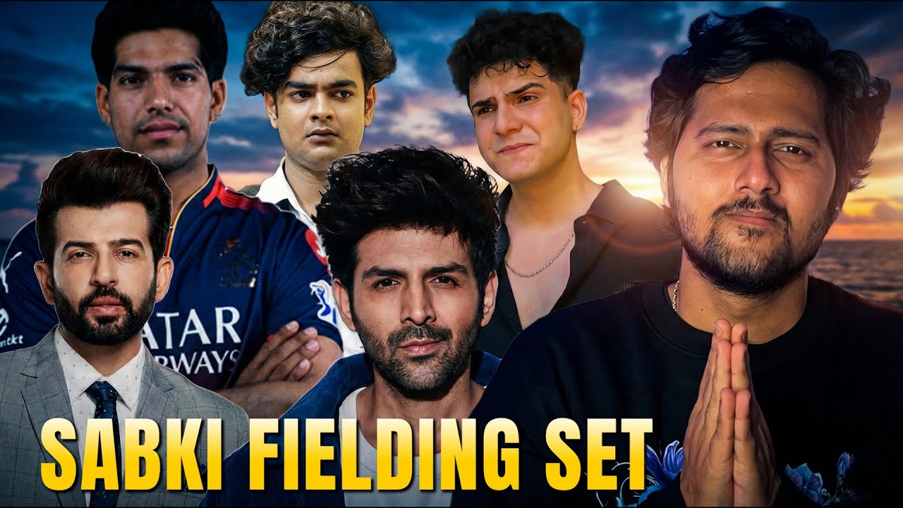 SABKI FIELDING SET💀| KARTIK ARYAN | JAY BHANUSHALI | UDIT RAJPUT | SWASTIK CHIKARA | DESMOND SCOTT