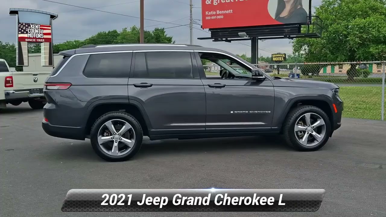 Used 2021 Jeep Grand Cherokee L Limited 4x4, Dover, DE 60562A