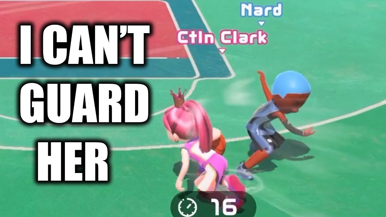 Caitlin Clark is a 99 overall in Switch Sports Basketball