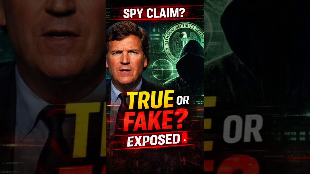 Did Tucker Carlson Lie About Being Spied On? 🤔 #benshapiro #america #news #trending #tuckercarlson