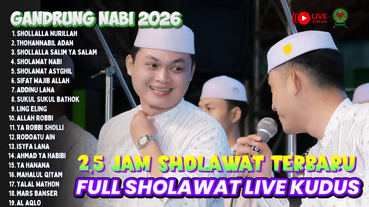 FULL SHOLAWAT TERBARU 2026 MAJELIS GANDRUNG NABI - VIRAL
