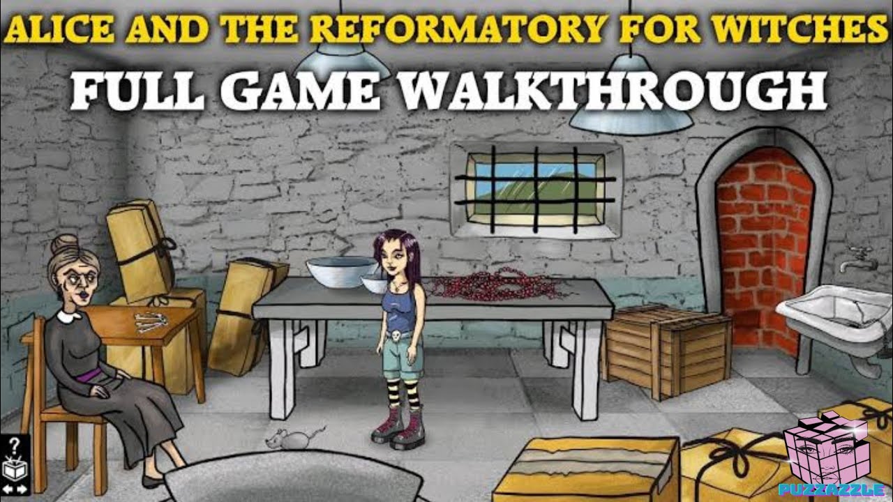 Alice And The Reformatory For Witches - Full Game Walkthrough