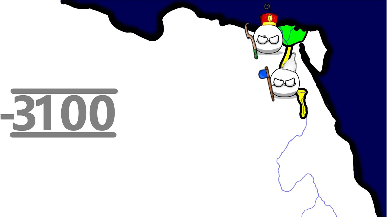 History of Africa (Every Year) Countryballs
