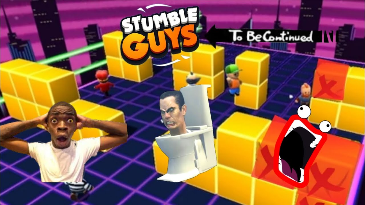 Jugando Stumble guys 👽
