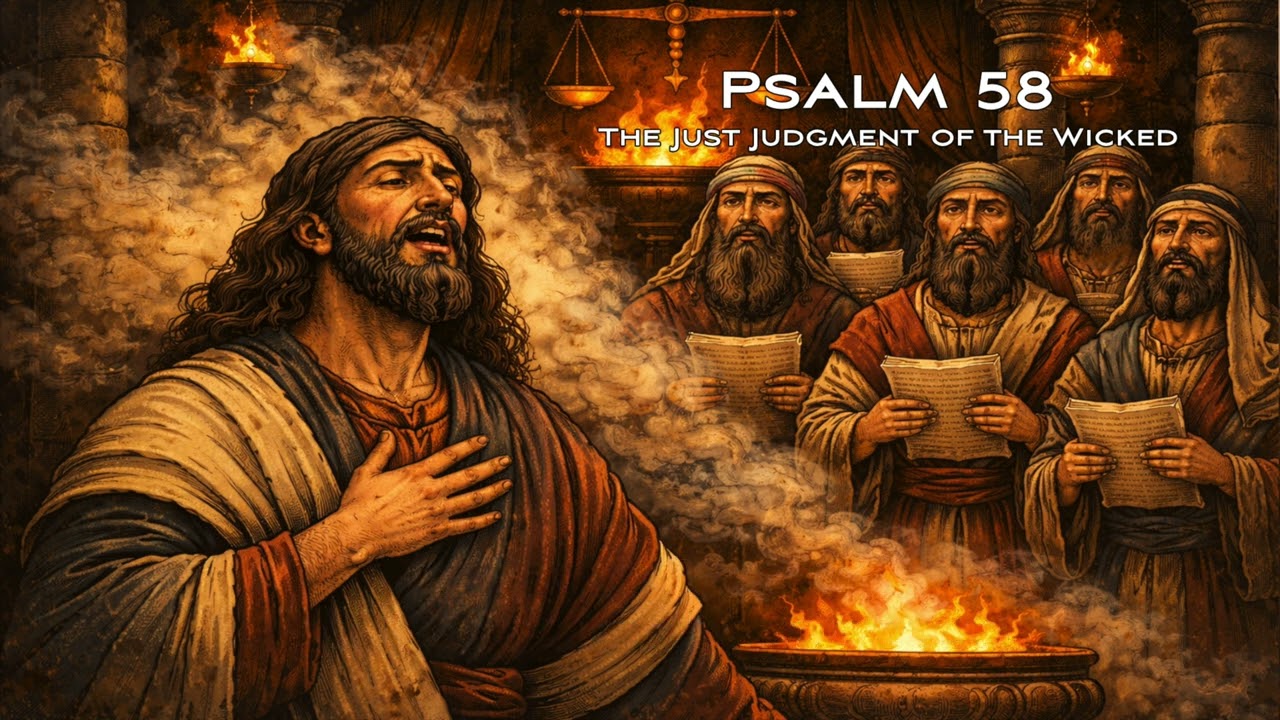 Psalm 58 - The Just Judgment of the Wicked - English Version | Psalms Music Project