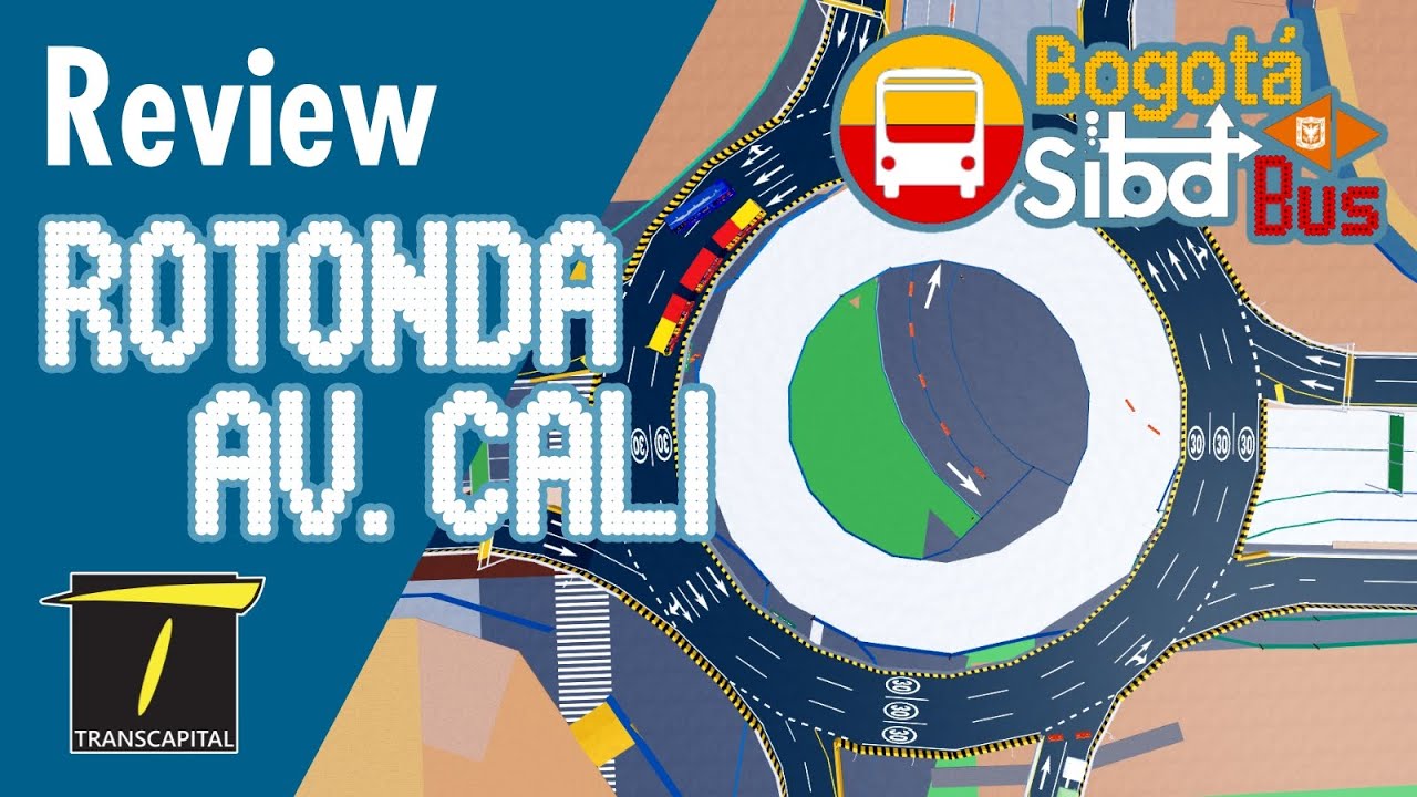 Review Rotonda Avenida Cali ft. @AngzaYT | Bogotá SIBID Bus 