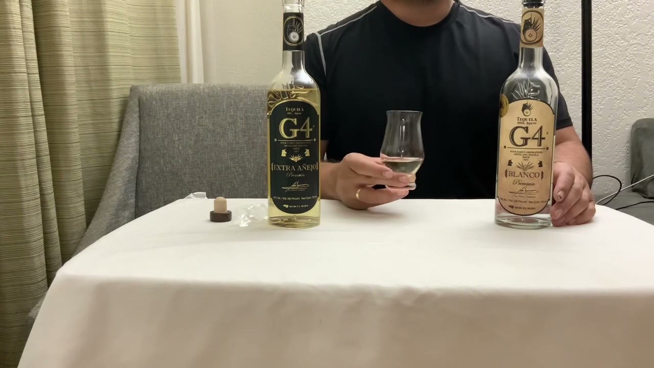 G4 Extra A&ntilde;ejo tequila