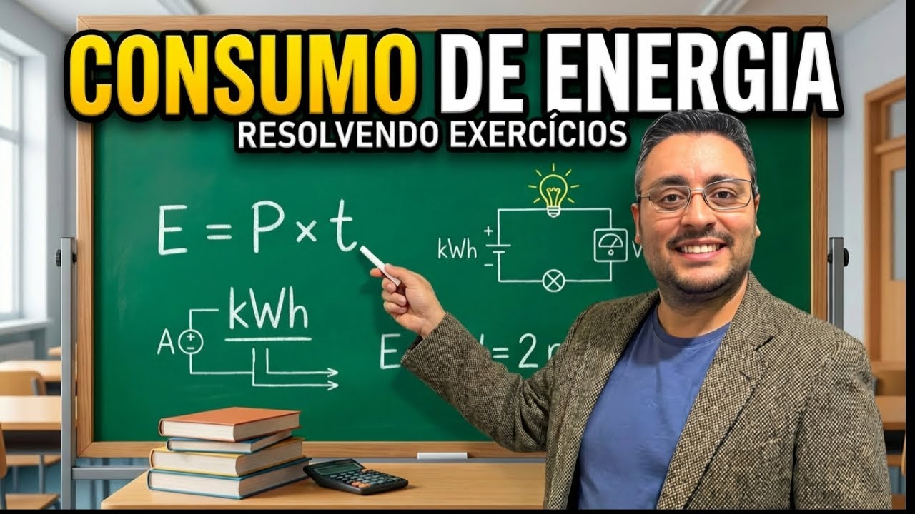Consumo de Energia Elétrica   O que você precisa saber para ir bem na PROVA
