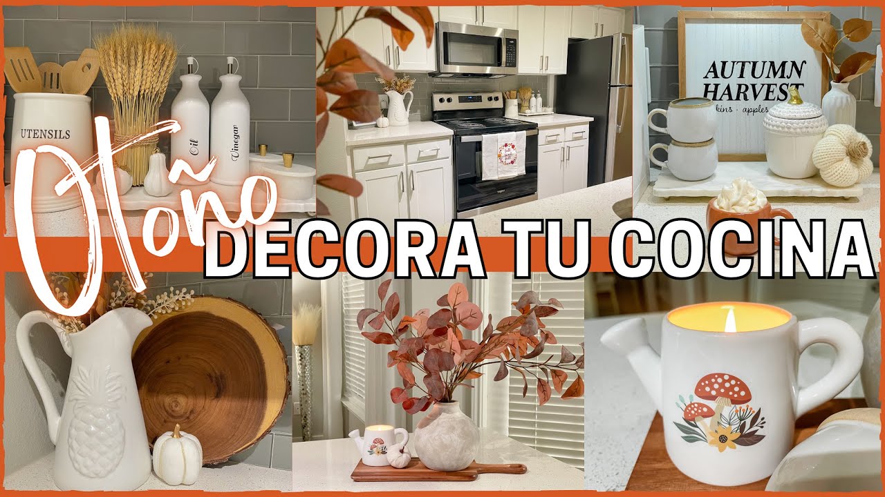 DECORA tu COCINA para OTOÑO 2023 🍂  / Kitchen Fall Decor 2023 🍁
