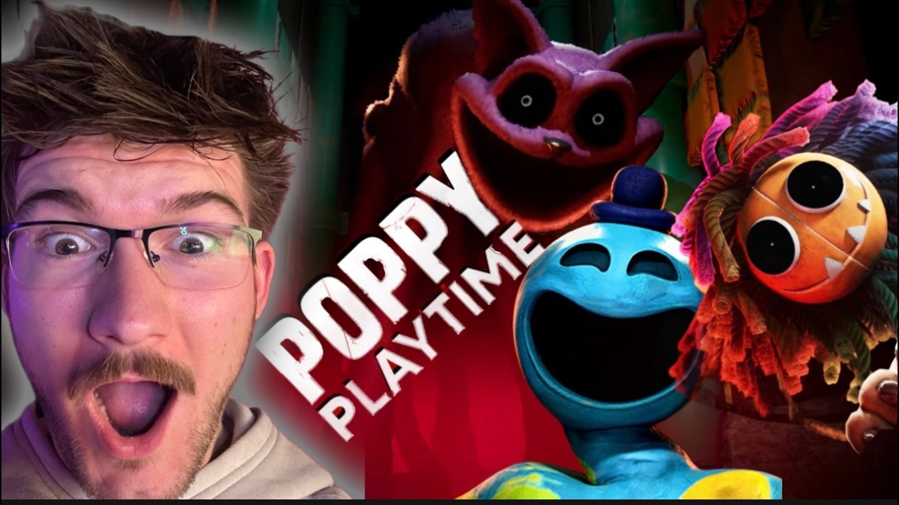 BEATING Poppy Playtime Chapter 3… and STARTING Chapter 4 LIVE 👀