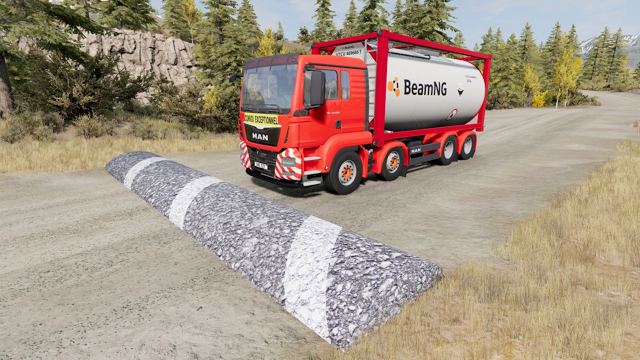 Trucks vs SpeedBump