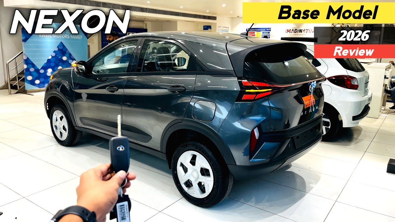 Базовая модель Tata Nexon Smart Plus 2026 ❣️| Базовая комплектация всего за 8,06 лакхов рупий, ес...