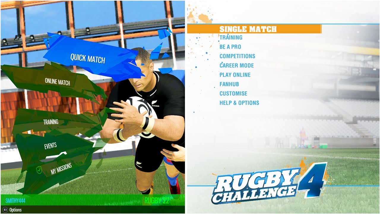 Rugby 22 vs Rugby Challenge 4 Game Modes, Teams + MORE! (RC4 Vs Rugby 22 Comparison)