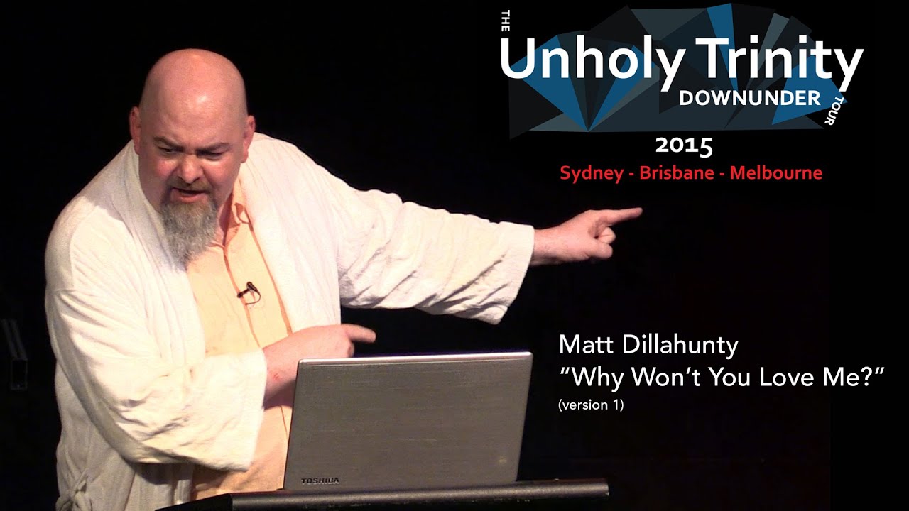 Matt Dillahunty - Unholy Trinity Down Under: 