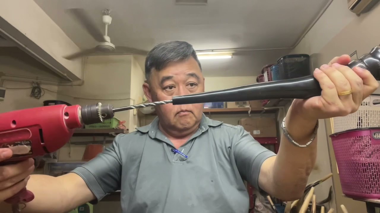 ShofarMaker v401. Tuning A Sable Shofar. Rare Magnificent & Beauty to Observe Being Tune before u.