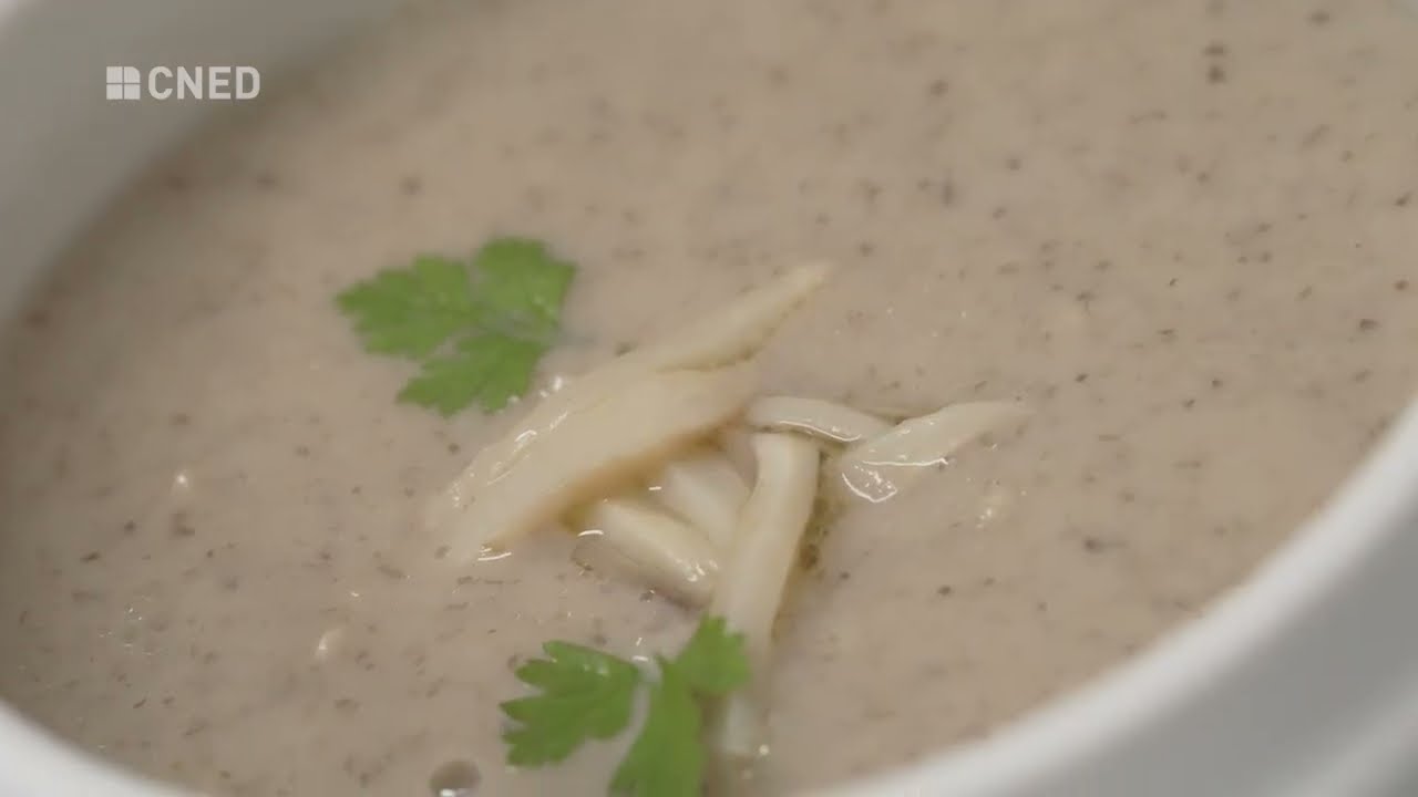 Crème de champignons, la recette du chef !