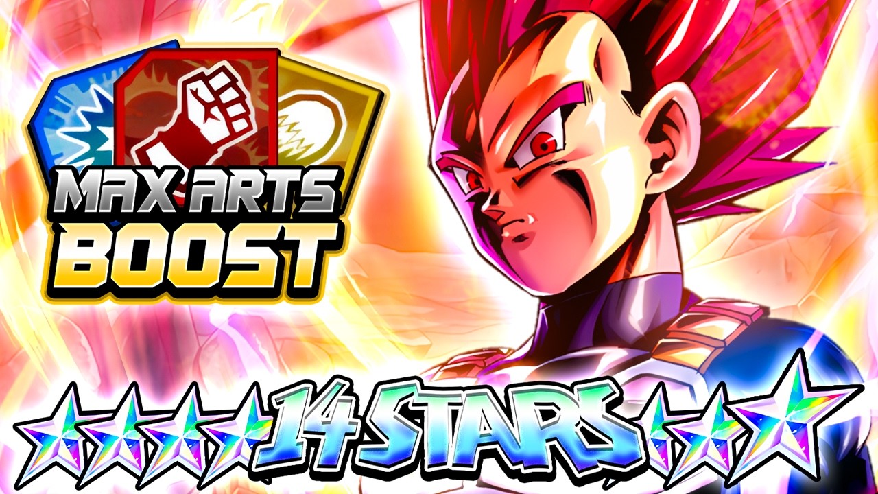 (Dragon Ball Legends) UHH MAX ARTS BOOSTED TRANSFORMING SSJG VEGETA DESTROYS LEGEND BROLY?????