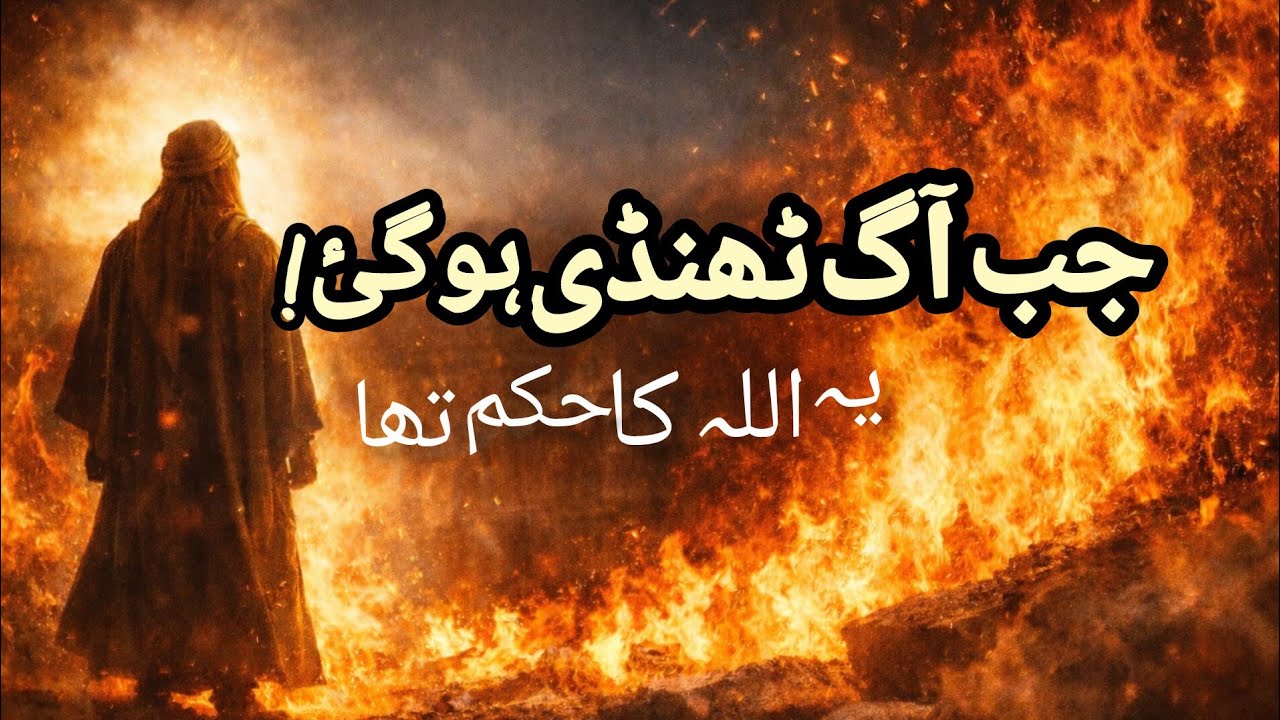 Jab Aag Thandi Ho Gayi || Hazrat Ibrahim ka waqia ||Victory Of Heart 