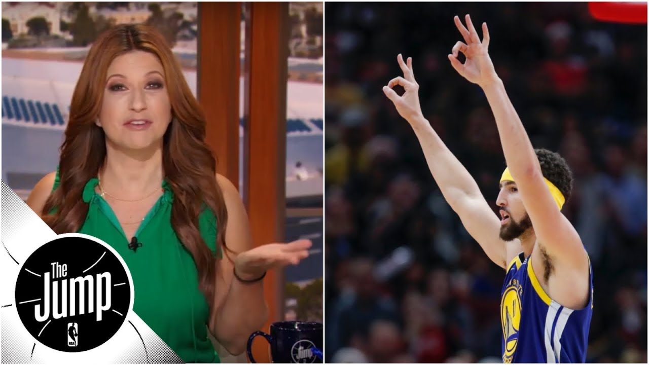 Klay Thompson broke NBA single-game 3-pointer record with just 9 dribbles | The Jump