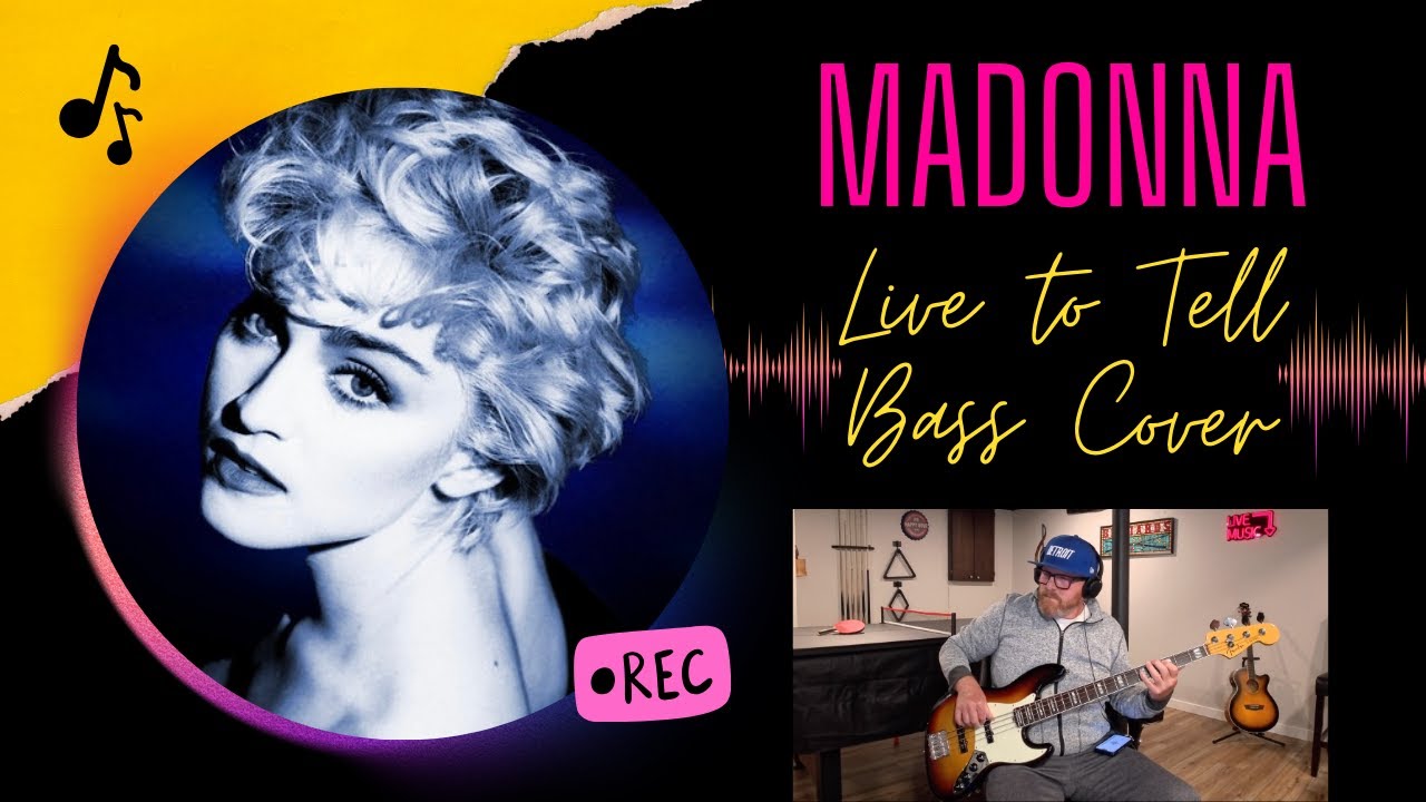 Madonna: Live to Tell (Bass Guitar Cover)