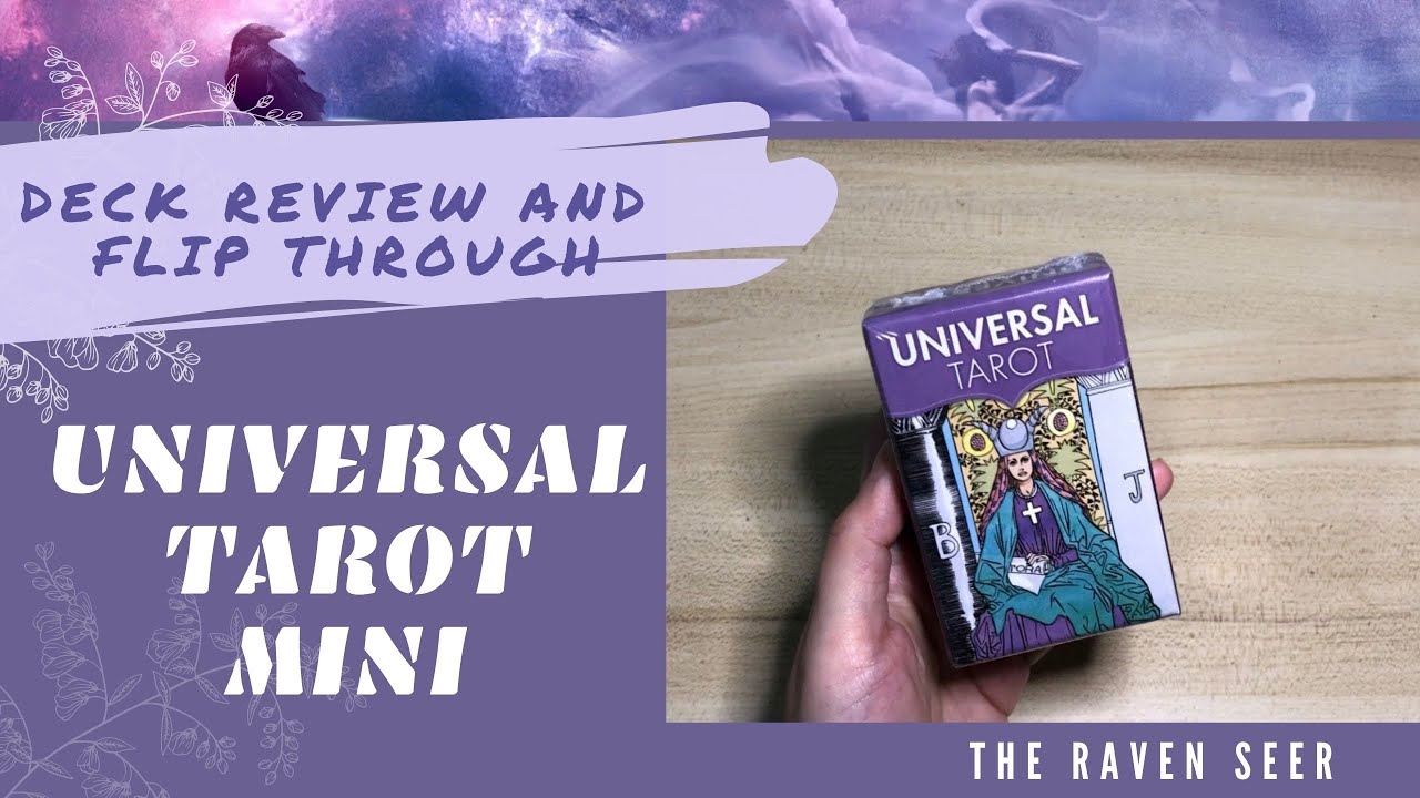 UNBOXING: UNIVERSAL TAROT MINI - First impressions, review and flip through of this cute-sized deck!