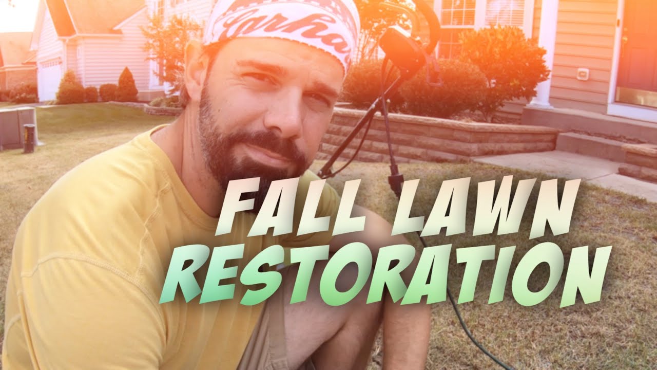 Lawn De-thatching, Scarification, and Power Seeding