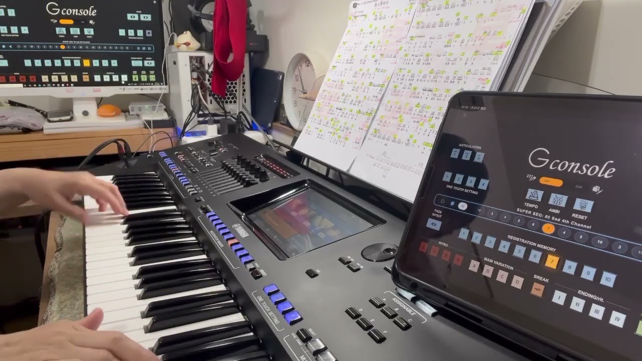 傷心第四台(員外老師自製編曲節奏+G_Console自動走帶）2026/01/29