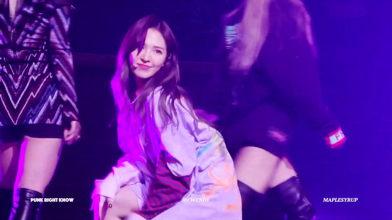 181228 가요대축제 Punk Right Know 웬디 직캠