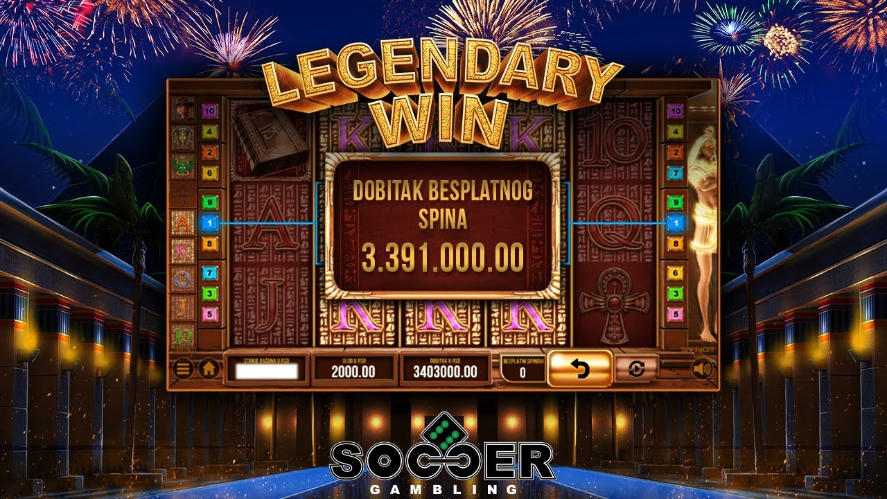 3.391.000.00 RSD | Dobitak na igri Book of Secrets Extra