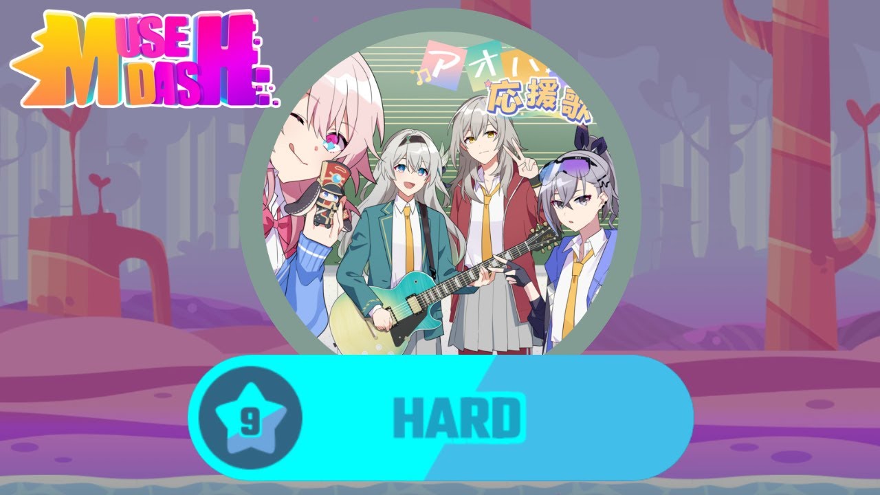 [Muse Dash] HoneyWorks feat. sana - Aoharu Ouenka (9* Custom Chart)