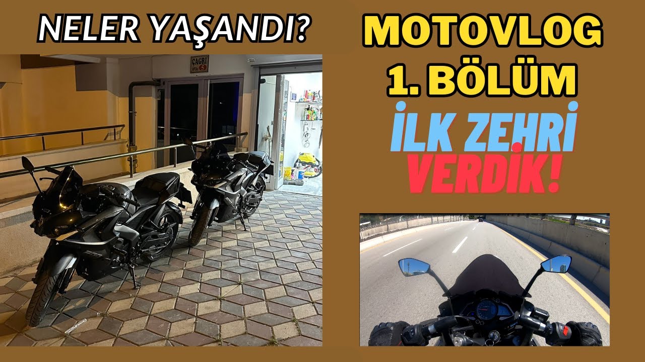 [MOTOVLOG 1. BÖLÜM] | RS 200 GELİŞMELER | YENİ MOTOR DÜŞÜNCESİ | Başımdan Geçen Tatsız Olay