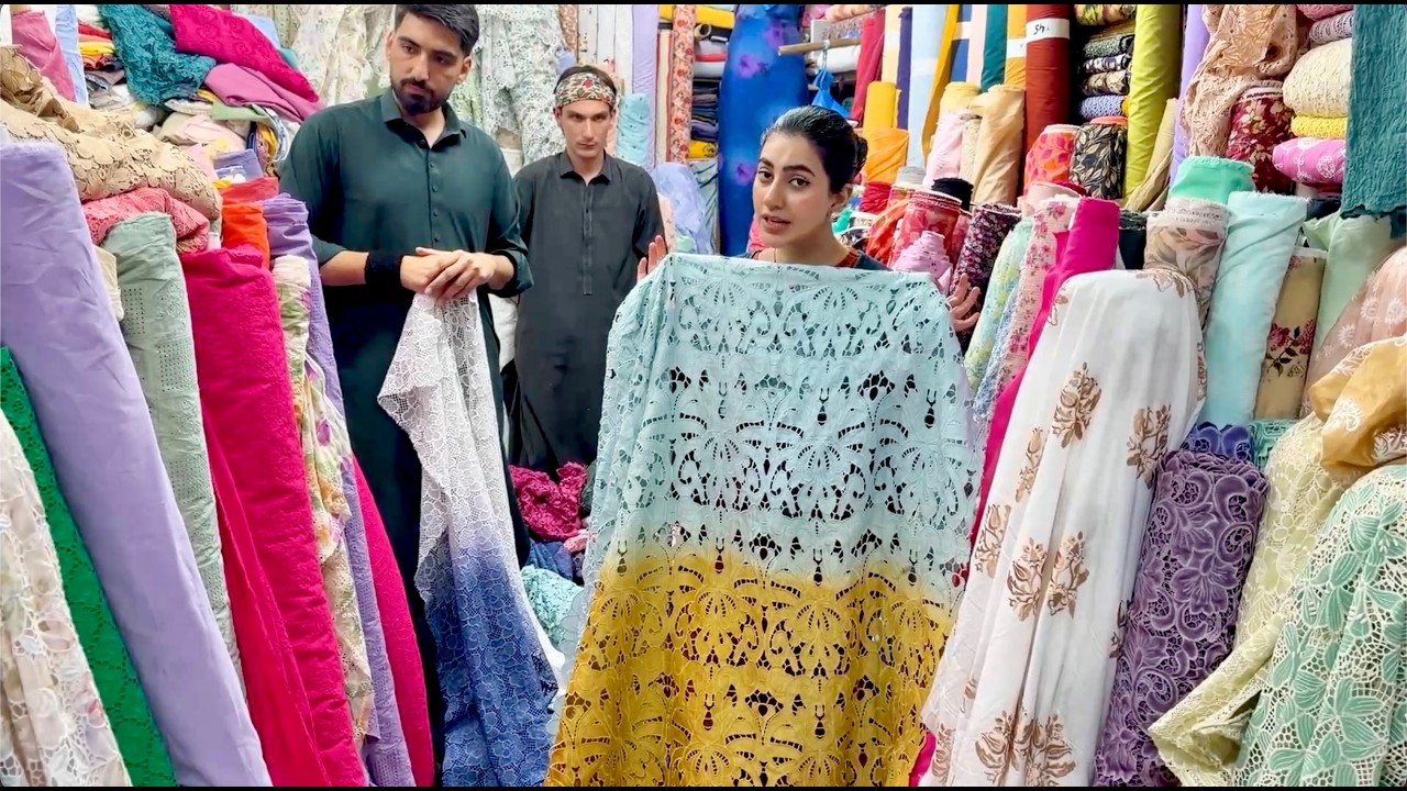 Most Viral Ombre Cutwork Crochet Special Eid Discount | Cotton, Chiffon, Crepe and Organza Fabrics