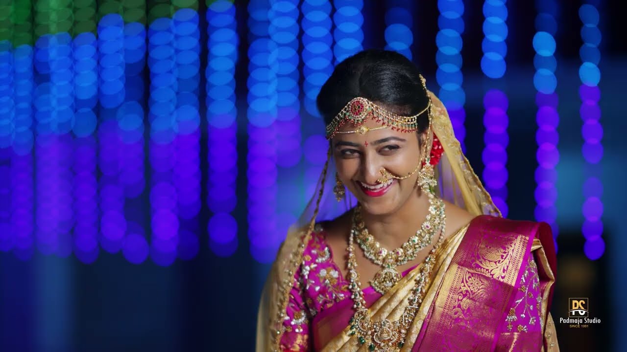 Renuka & Sashank Wedding Highlights by PADMAJA STUDIO | 9849535450 | 4K