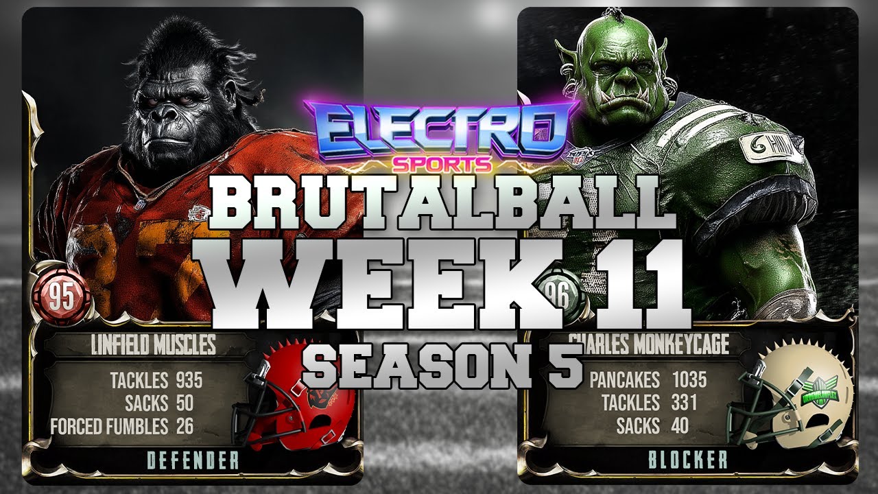 Arch Rivals | Brutalball week 11 season 5