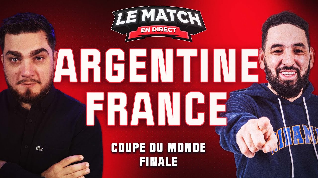 🔴 Argentine - France / Le Match en direct avec Momo Henni et Sowdred (Coupe du Monde)