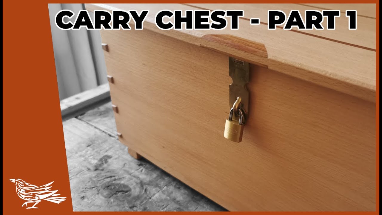 Making a CARRY CHEST using TRADITIONAL HAND-TOOLS - Part 1