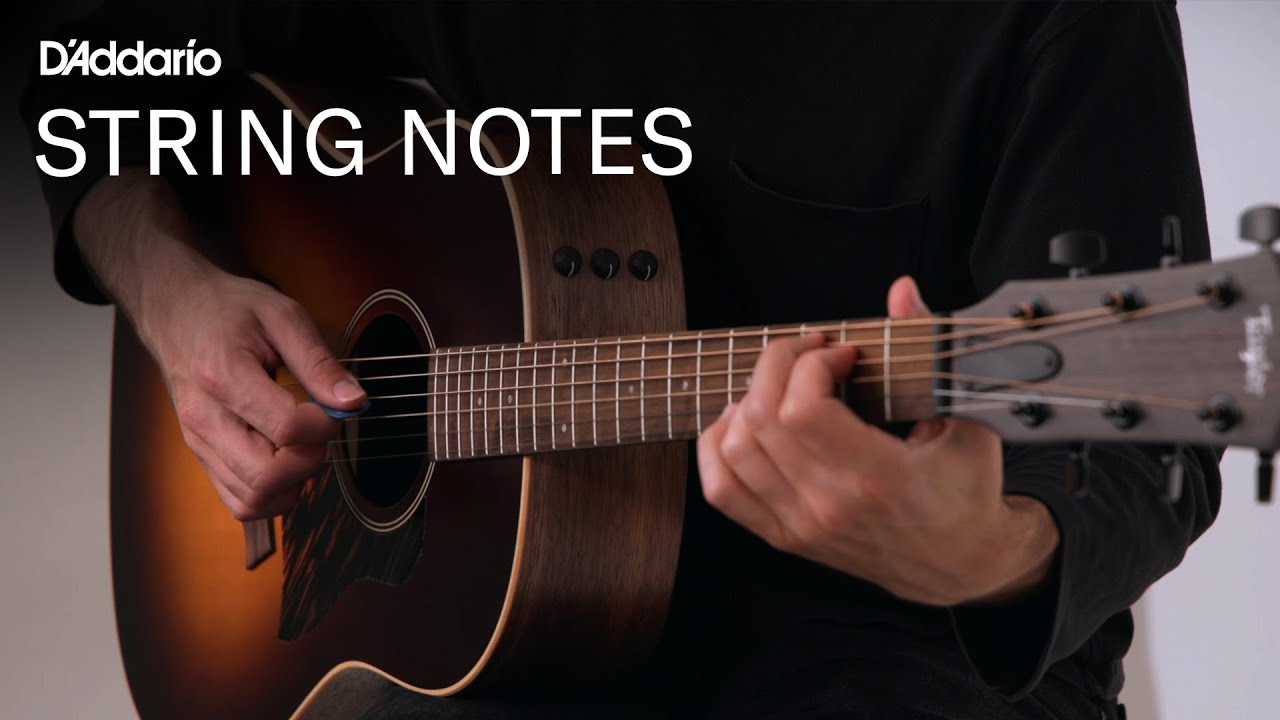 Learn The Guitar String Notes In Order