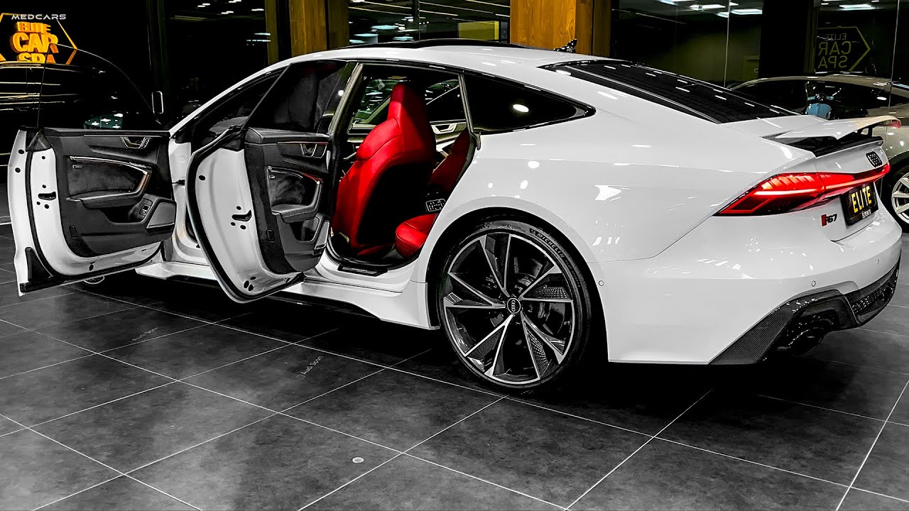 2025 Audi RS7 - Звук, интерьер и экстерьер