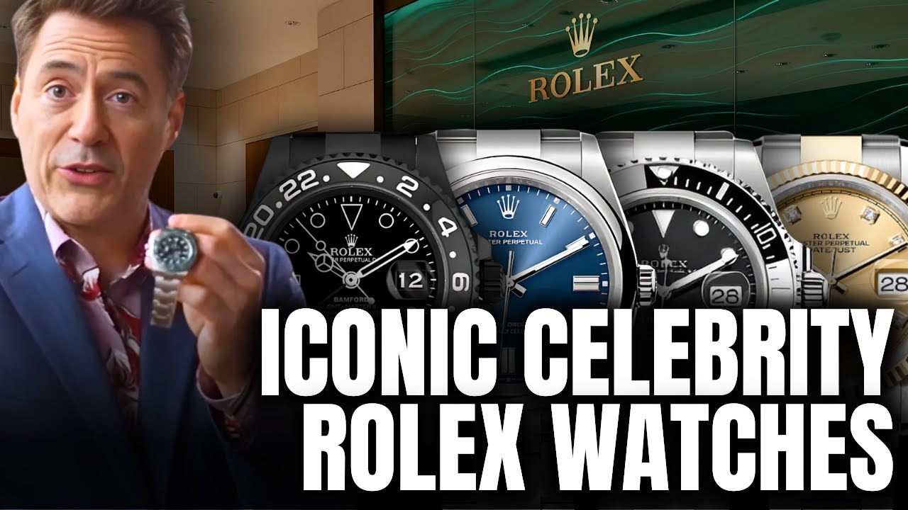 The Most Iconic Rolex Watches Worn by Celebrities