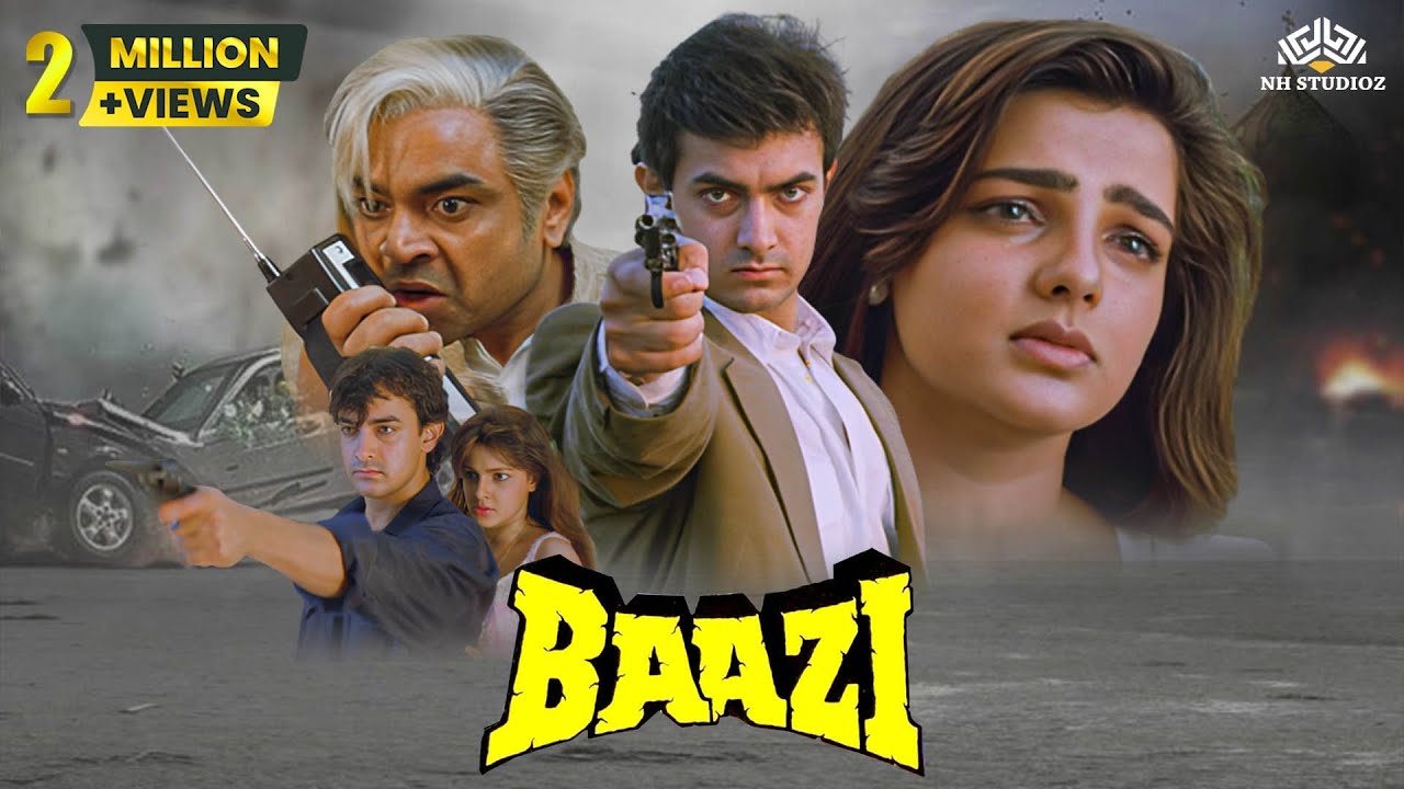 Baazi Full Movie HD | Aamir Khan, Mamta Kulkarni, Paresh Rawal | बॉलीवुड सुपरहिट एक्शन मूवी