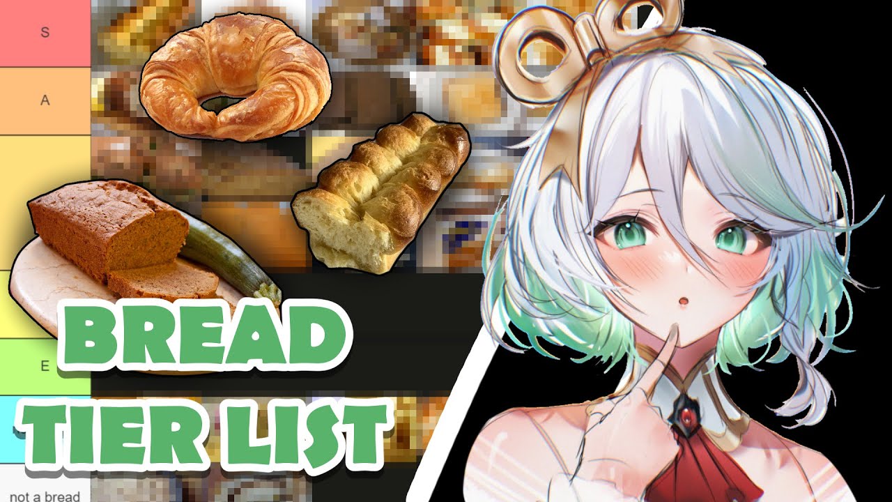Cecilia's Ultimate Bread Tier List【Cecilia Immergreen / Hololive】