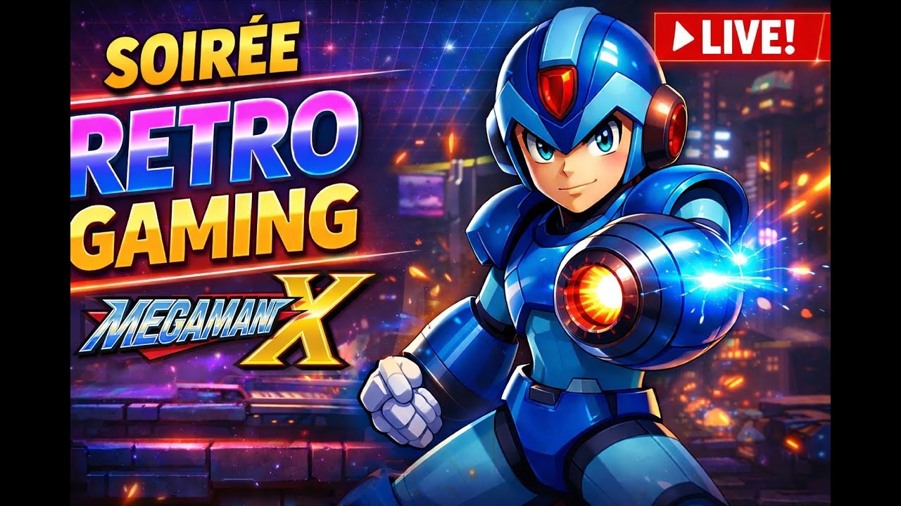 🎮 Soirée Gaming Rétro : Megaman X à l’Honneur !