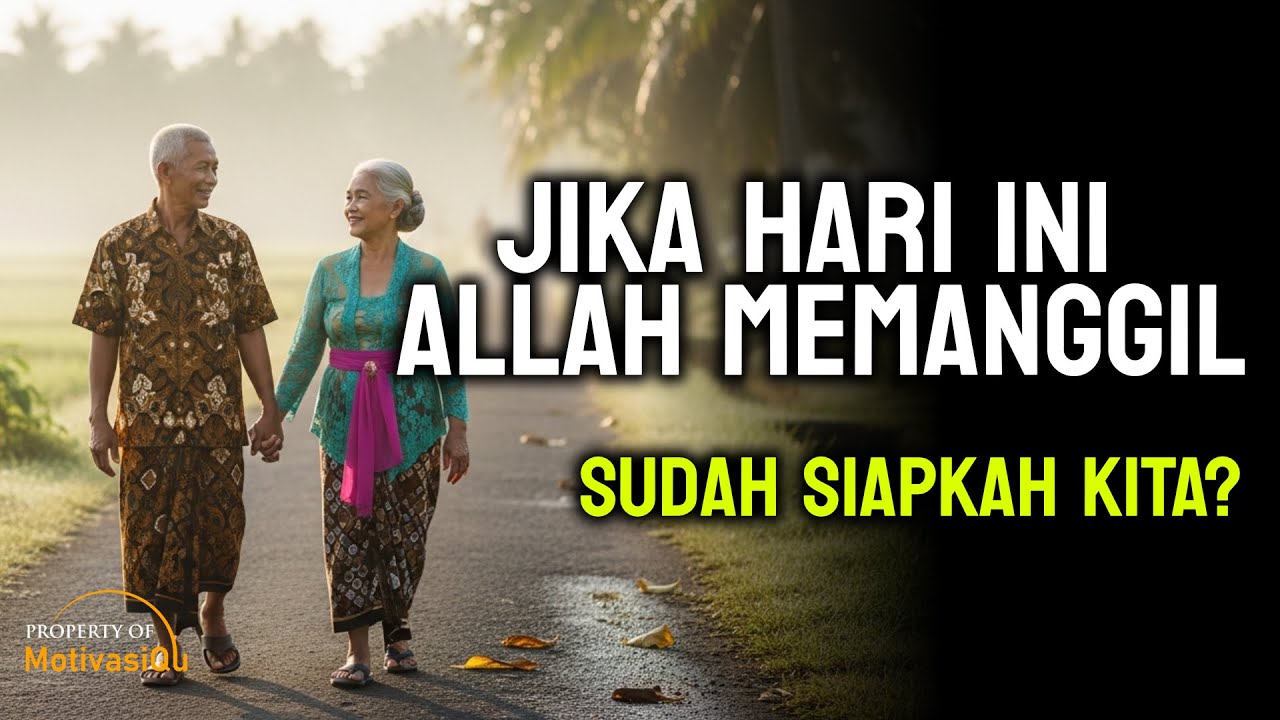 JIKA HARI INI ALLAH MEMANGGIL, Sudah Siapkah Kita? Taubat yang Mengubah Akhir Hidup, Motivasi lansia