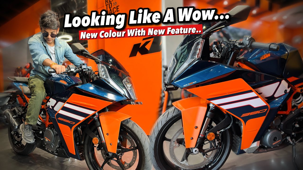 2024 KTM RC390 New Colour Launched🔥With New Awsome Feature😱