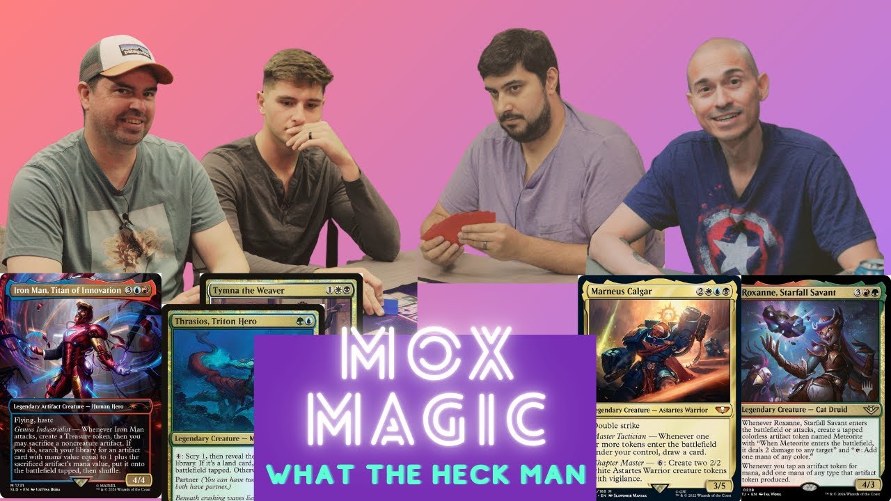 What the Heck Iron Man, Marneus Calgar, Tymna Thrasios, & Roxanne!