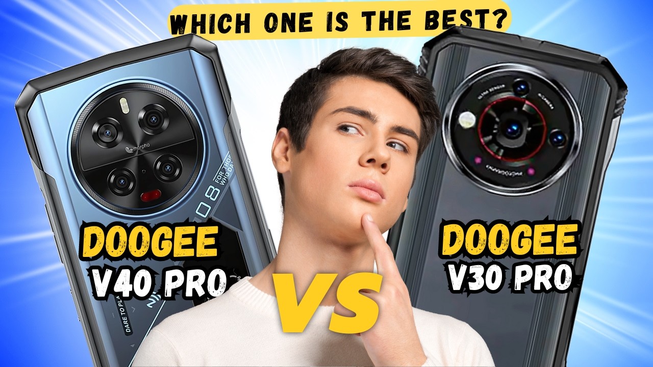 Doogee V40 Pro vs Doogee V30 Pro | Full comparison 🔥