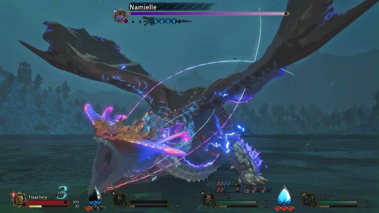 NAMIELLE ATTEMPT #2 - MONSTER HUNTER STORIES 3: TWISTED REFLECTION Trial Version 22